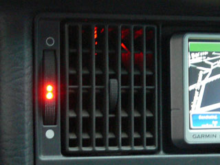 Audi 80 Cabrio (12/91) Griffbeleuchtung